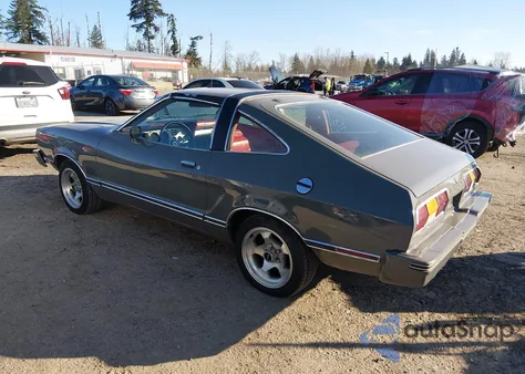1978 Ford Mustang from USA, damaged, VIN 8R03Z128678